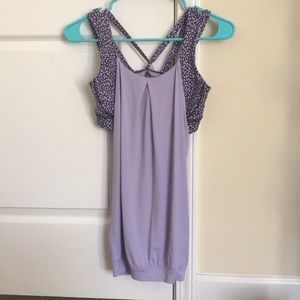 LuluLemon tank top with built in bra!